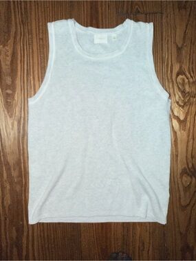 Cyrus White WomensTank Top - Lightweight Sleeveless Tee